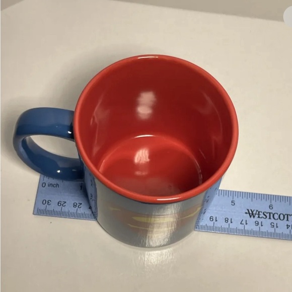 TM & DC Comics Superman Mug TM. (s14) 3 3/4” x 3 1/4” -12oz - Picture 3 of 4